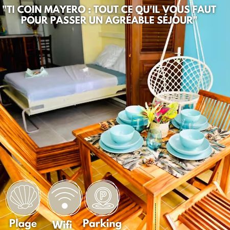 סנטה-אנה Ti Coin Mayero: Parking Free + Plage De Saint Anne מראה חיצוני תמונה